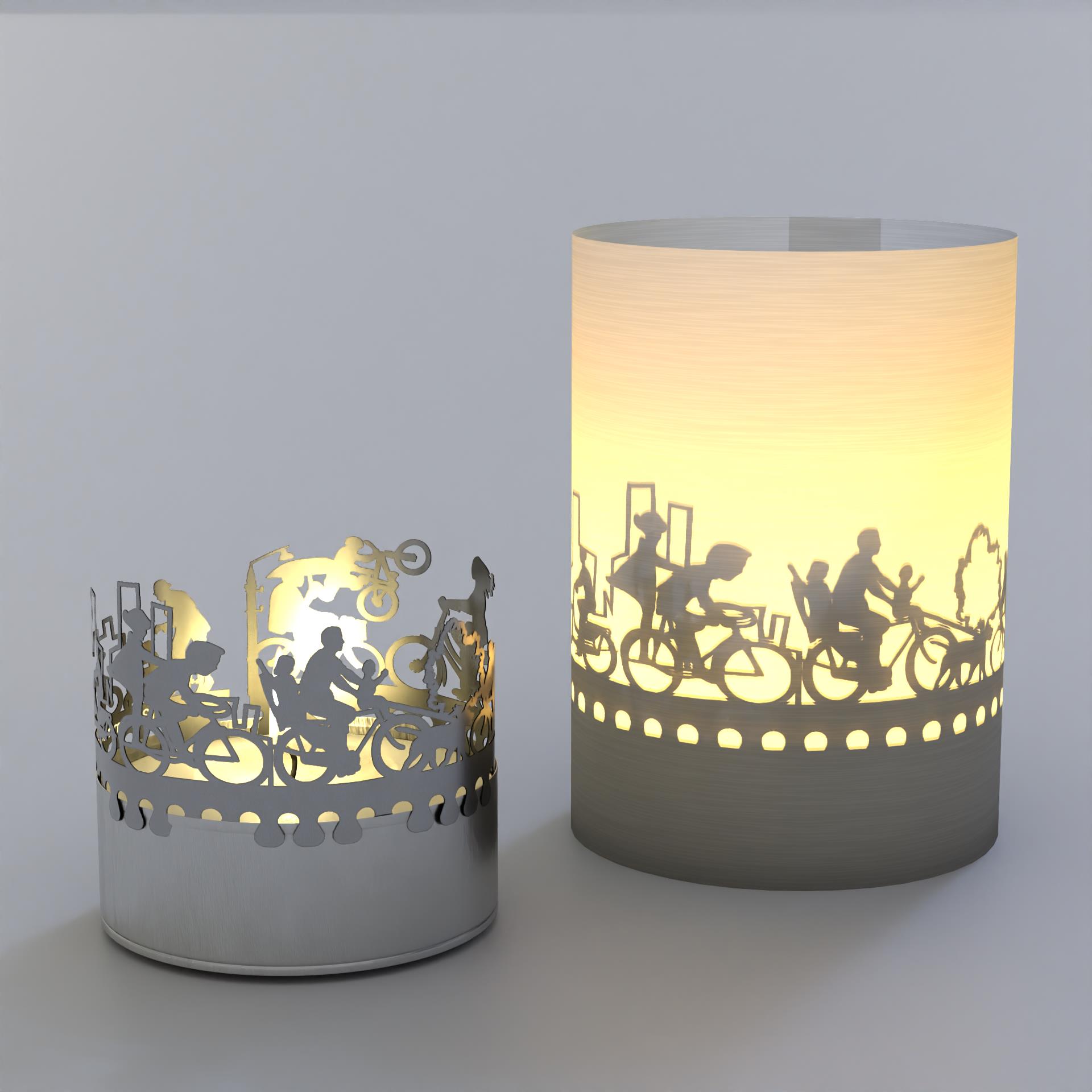 1069_Fahrrad_Kerze_Schattenspiel_Motivkerze_Teelicht-Windlicht_Geschenk_Wohnaccessoire_Kraeftige-Schatten_Atmosphaere_Natur-Ausflug_BMX-Stunts_Einrad-Fahren