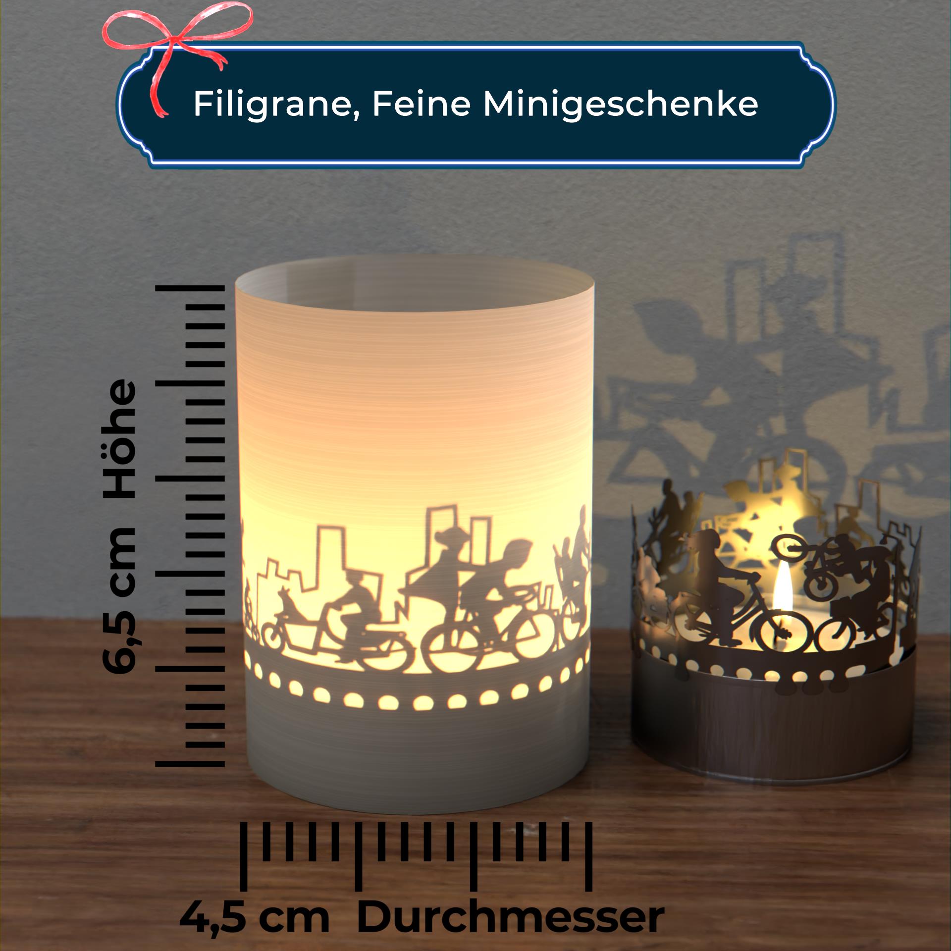 1069_Fahrrad_Motivkerze_Wohnaccessoire_Schattenspiel_Teelicht-Windlicht_Geschenkidee_City-Radtouren_Familienausflug_Einrad-Fahren_Lastenraeder_Radsport_BMX-Stunts