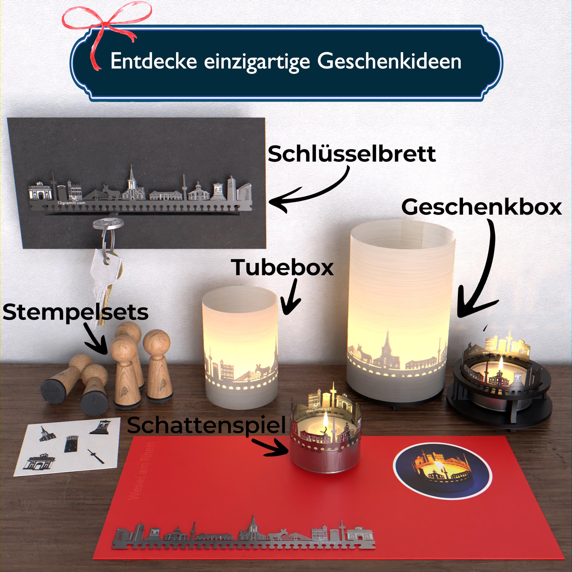 108_Wesel_Teelicht-Windlicht_Atmosphaerisches-Licht_Weseler-Denkmaeler_Wahrzeichen_Kerze_Skyline-Projektion_Willibrordi-Dom_Historisches-Rathaus_Zitadelle_1