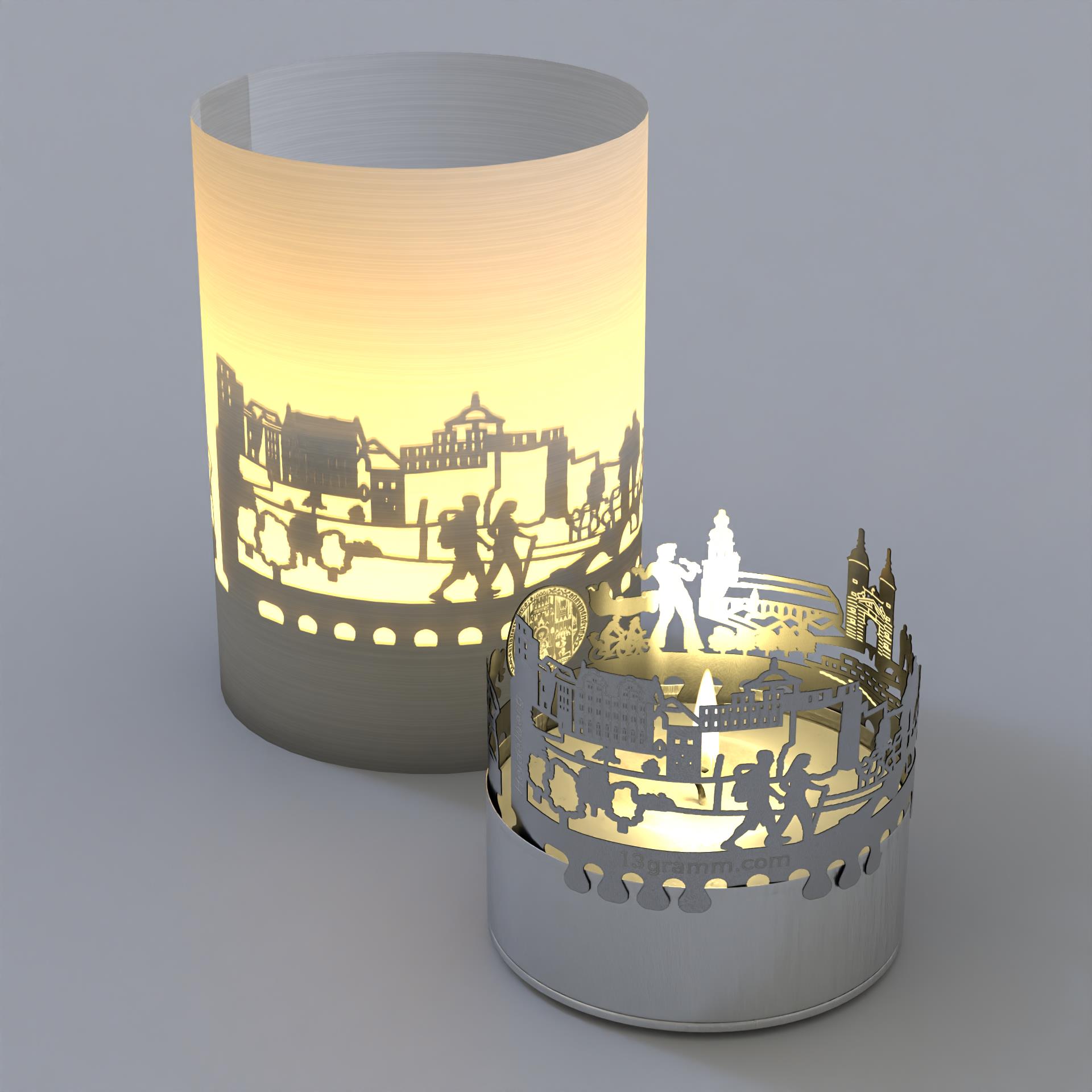 1124_Heidelberg_Kerzenschein_Atmosphaere_Stimmungslicht_Souvenir_Skyline_Schattenspiel_Teelicht_Postkarte_Schloss_Altstadt_Neckar_Heiliggeistkirche_Universitaet