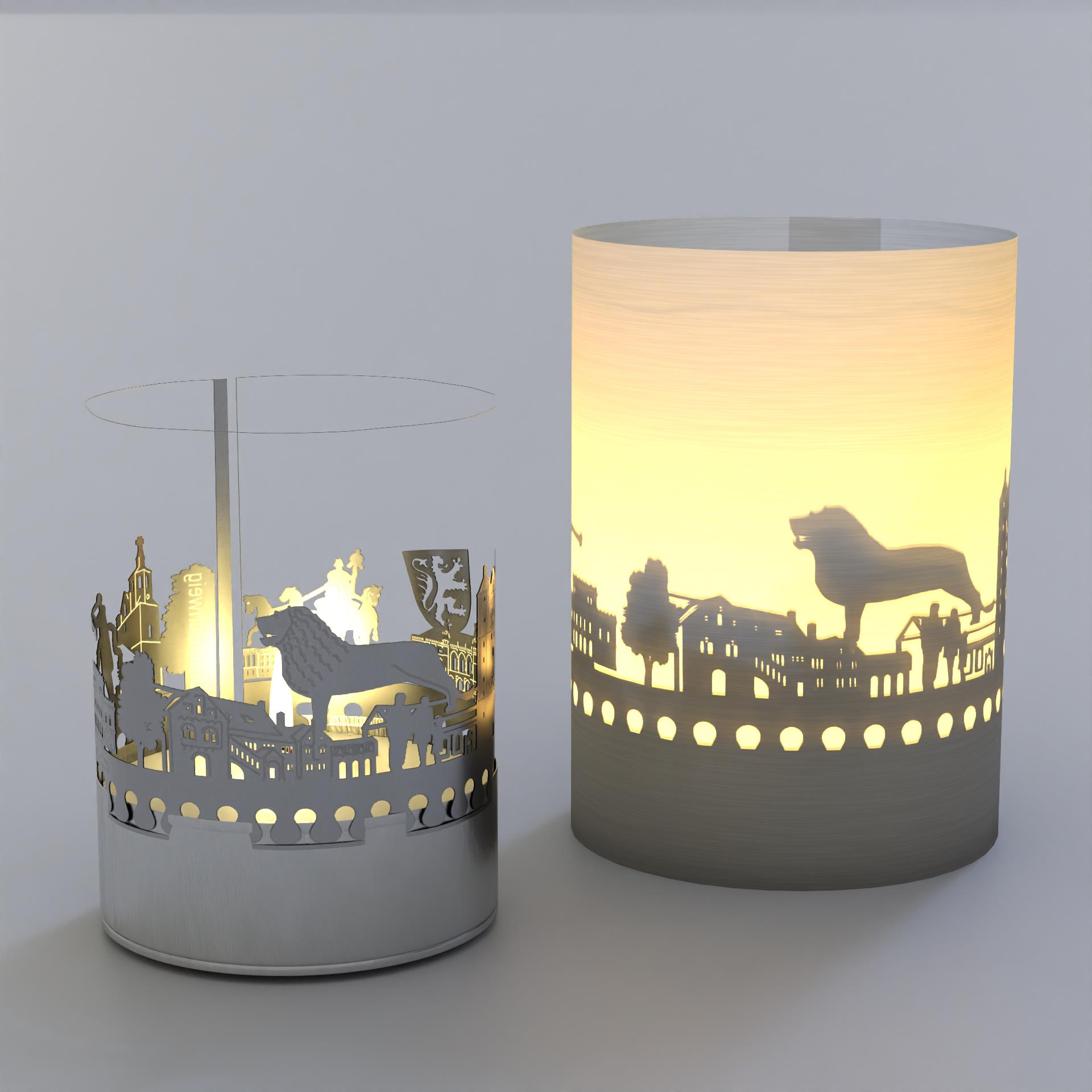 1128_Braunschweig_City-Light_Schattenspiel_Teelicht-Windlicht_Skyline_Neues-Schloss_Quadriga_Magni-Kirche_Engel_Theater_Burgplatz_Loewe_Braunschweiger-Dom_Rathaus