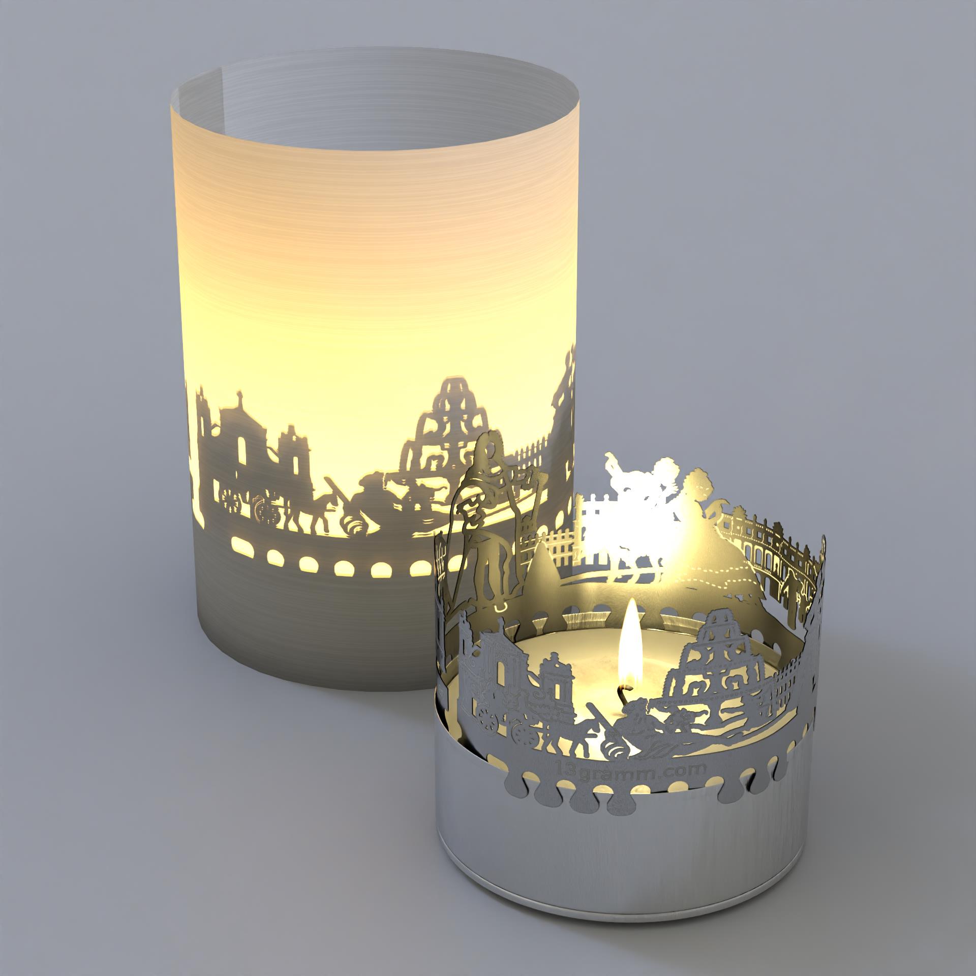 1183_Versailles_Geschenk_Motivkerze_Skyline_Schattenspiel_Postkarte_Souvenir_Cathedrale-Saint-Louis_Fontaine-de-la-Pyramide_Chateau-de-Versailles_Louis-XIV