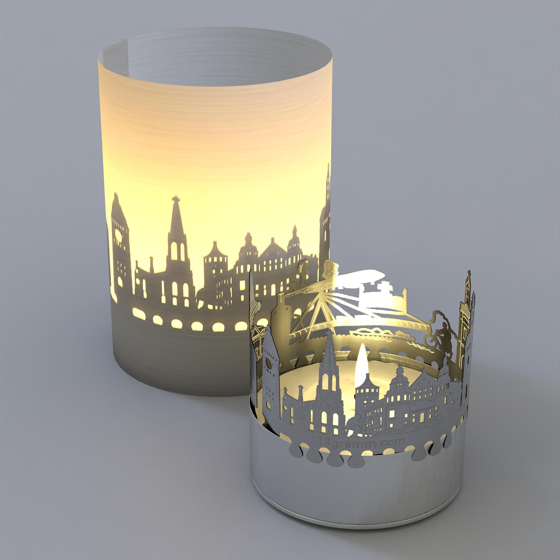 1194_Speyer_Kerze_Schattenspiel_Skyline_Motiv_Souvenir_Geschenk_Postkarte_City-Trip_Stimmungslicht_Atmosphaere_Sehenswuerdigkeiten_Rhein_Technikmuseum_Guldener-Hut