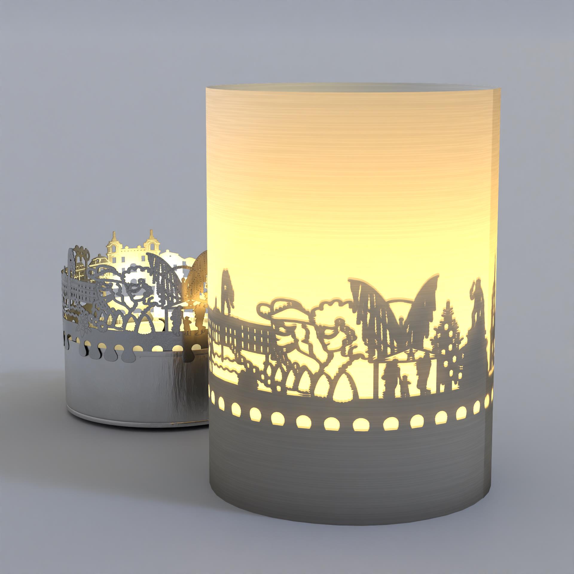 1281_Ludwigsburg_Schattenspiel_Skyline_Motivkerze_Schlangenkreuzung_Residenzschloss_Bluehendes-Barock_Venezianische-Messe_Barock-Weihnachtsmarkt_Postkarte