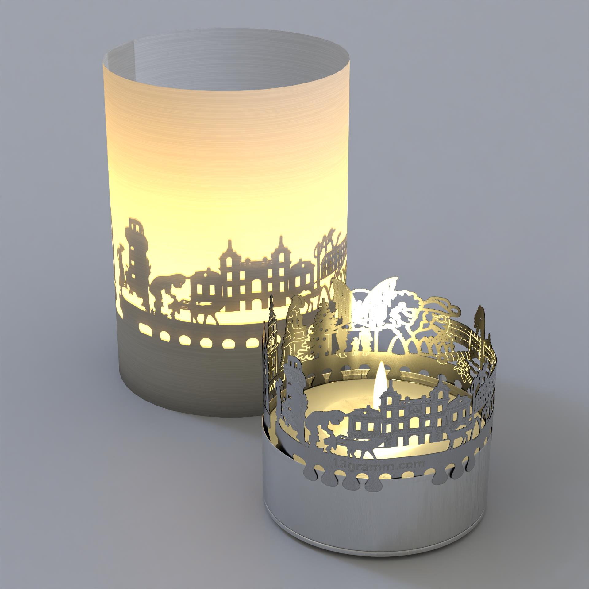 1281_Motivkerze_Ludwigsburg_Skyline_Geschenkidee_Postkarte_Wohnzimmer-Deko_Atmosphaerische-Beleuchtung_Sehenswuerdigkeiten_Maerchengarten_Schloss-Favorite