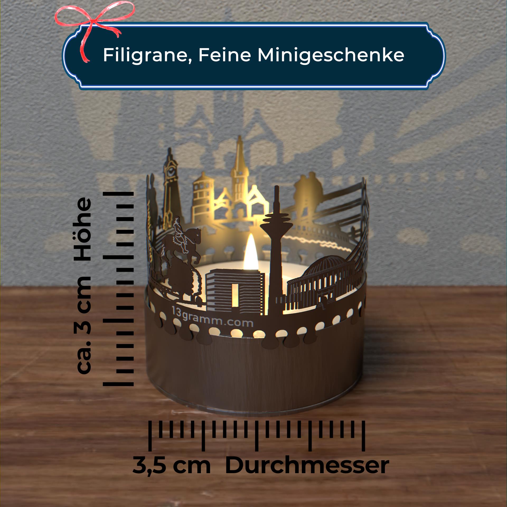 133_Duesseldorf_Geschenk_Kerze_Souvenir_Firmen-Praesent_Stimmungslicht_City-Light_Schattenspiel_Skyline_Koenigsallee_Rheinknie-Bruecke_Rheintrum-Tonhalle_1