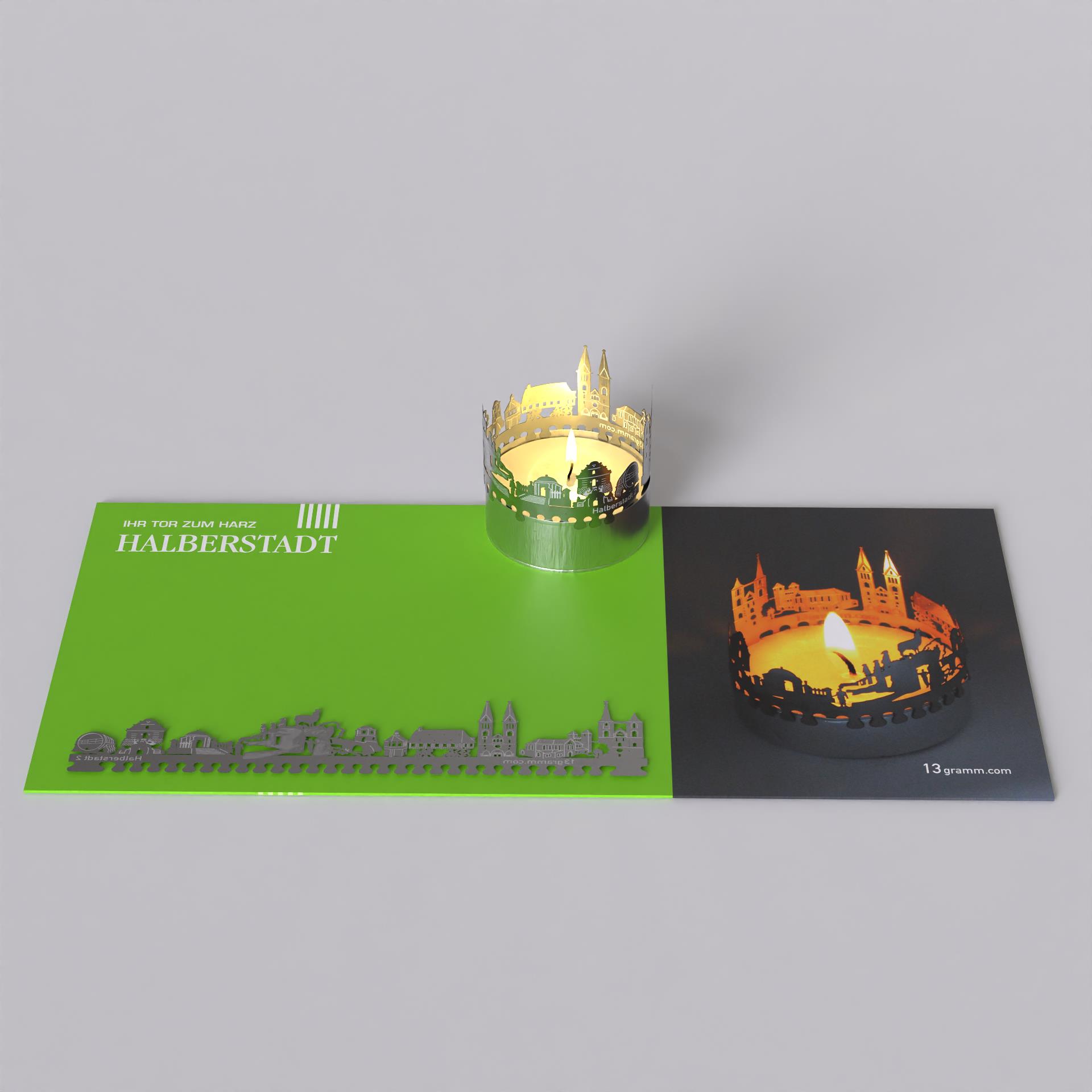 144_Halberstadt_Kerze_Stimmungslicht_Motiv_Skyline_Geschenkidee_Atmosphaere_Andenken_Touristen_Postkarte_historische-Eisenbahn_Domschatz