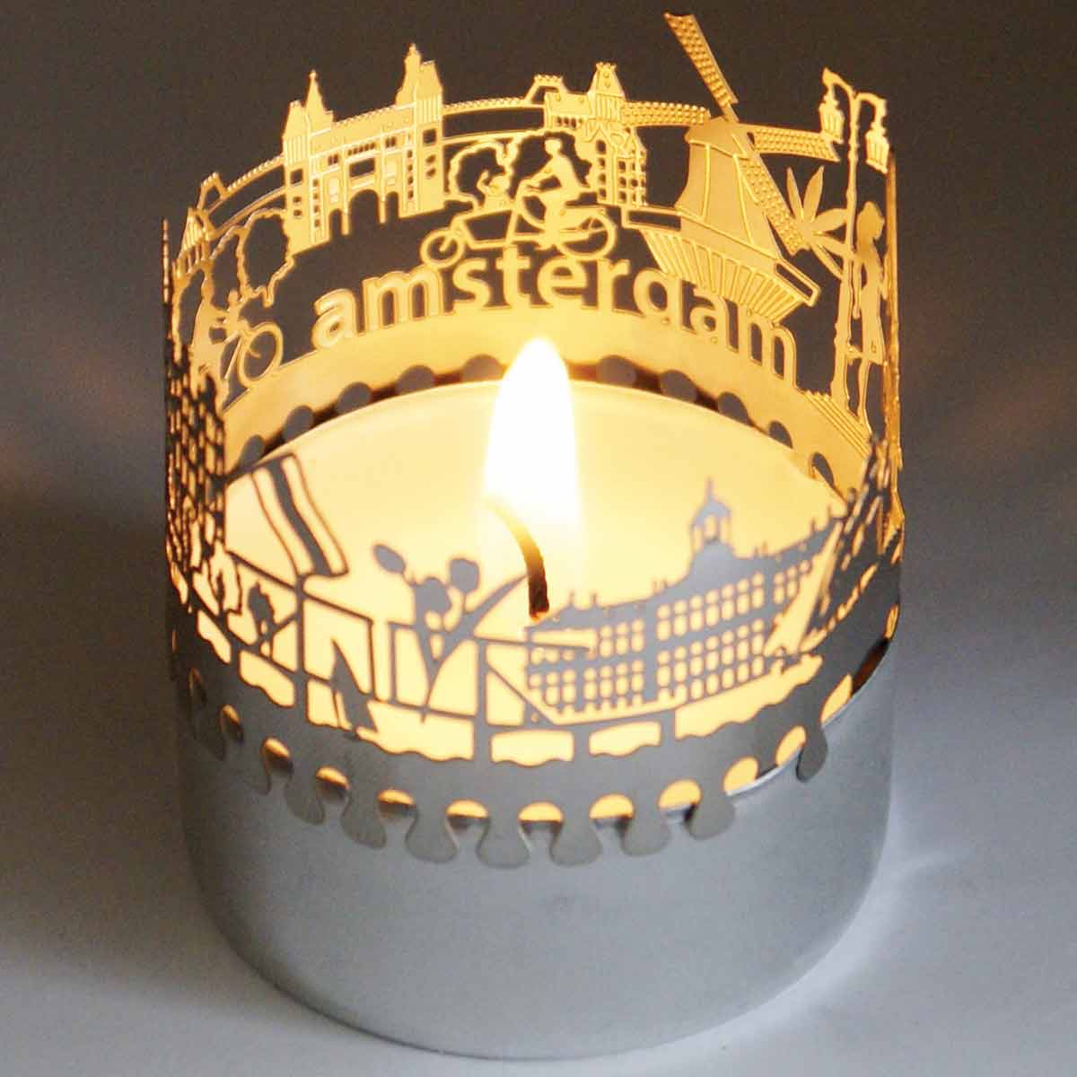 170_Amsterdam-Motiv_Kerze_Windlicht_Skyline_Sehenswuerdigkeiten_Grachtenfahrt_Mitbringsel_Postkarte_Teelicht_Stimmungslicht_Geschenk_Rijksmuseum_Anne-Frank-Haus_1
