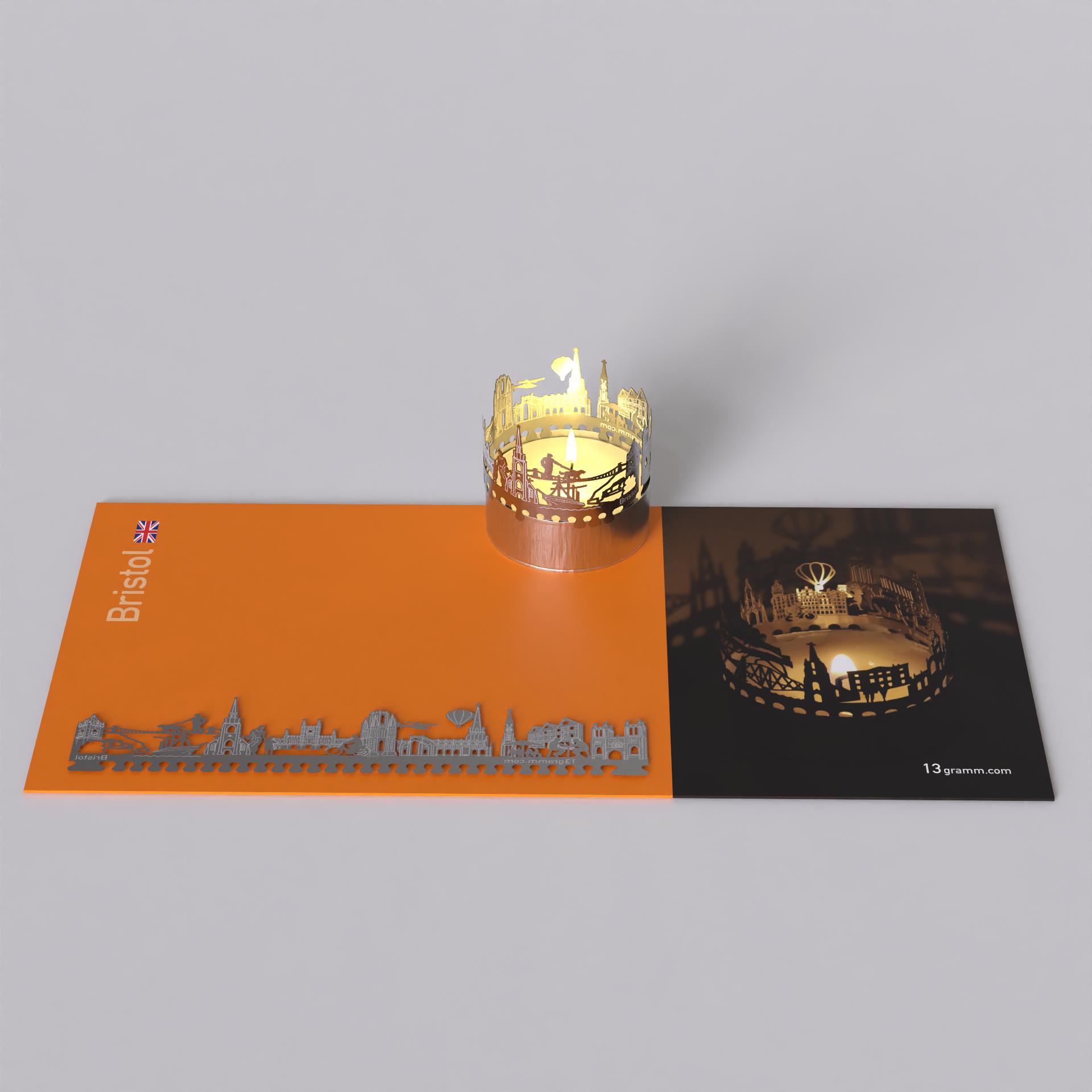 197_Bristol_City-Light_Kerze_Skyline_Souvenir_Geschenkidee_Postkarte_Stimmungslicht_Bristol-Trainstation_St_Nichols-Church_Liandoger-Trow_Cross-and-Vicinity