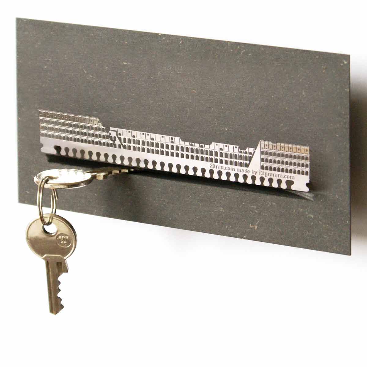 2167_Colosseum_Schluesselbrett_Rom-Souvenir_italienisches-Design_Wanddekoration_praktische-Aufbewahrung_Geschenk-fuer-Reisende_stilvoll_edel_antikes-Flair