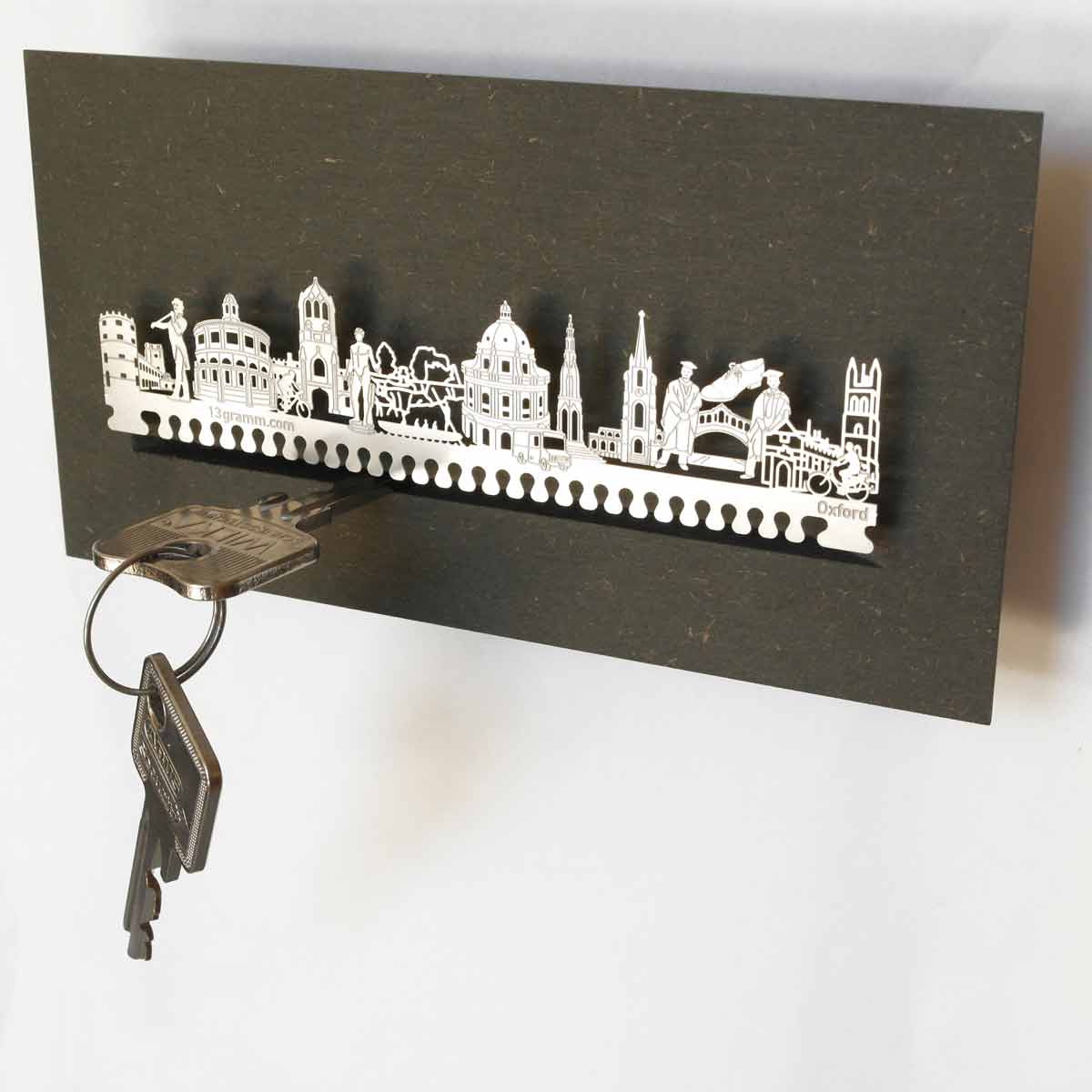 2204_Oxford_Skyline_Schluesselbrett_Wohnaccesoire_College_Kultur_Bridge-of-Sighs_Christ-Church_Andenken_Geschenkidee_praktisch_St_Marys-Church