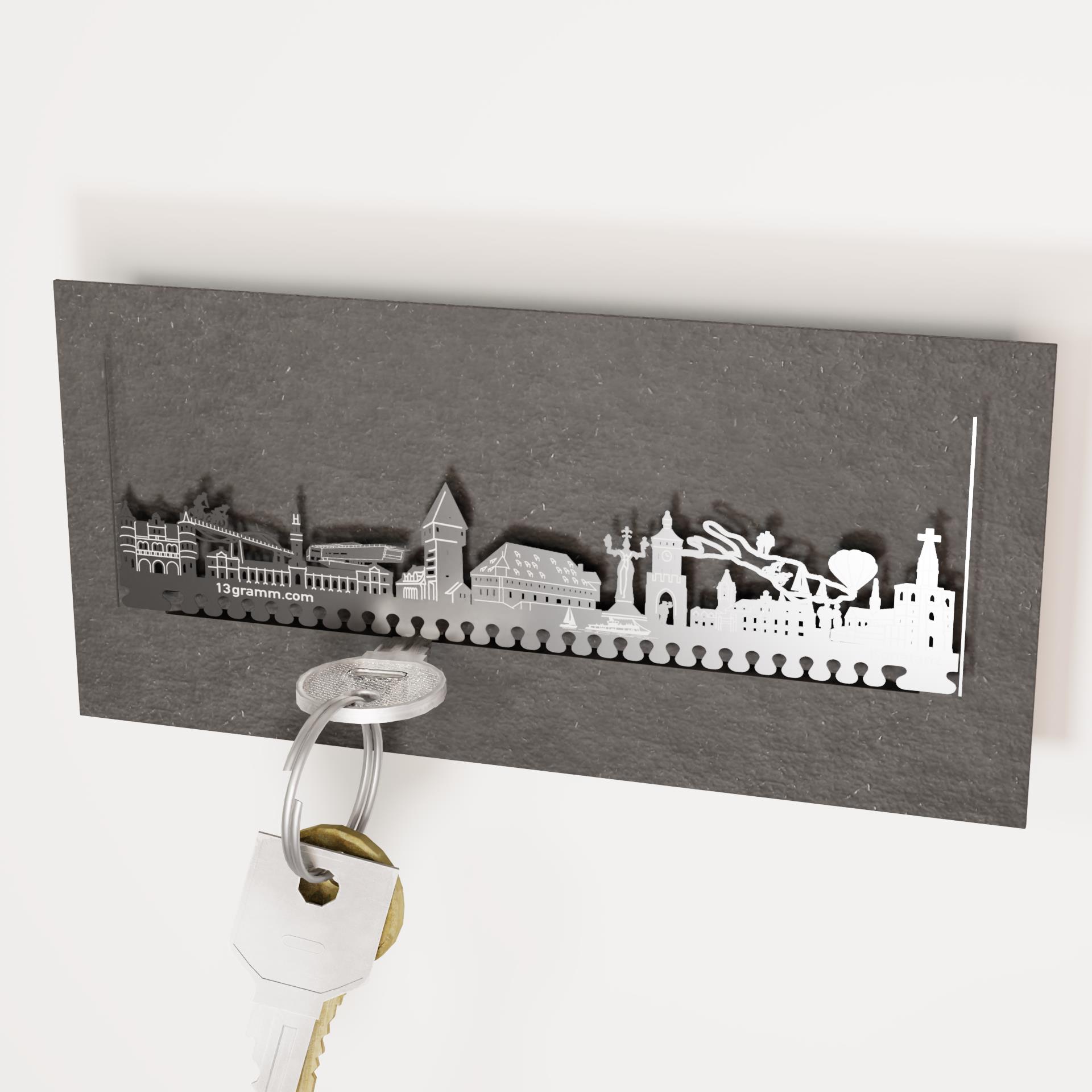 2439_Konstanz_Schluesselaufbewahrung_Skyline_Wohnaccessoire_Geschenk_Souvenir_Therme-Konstanz_Jan-Hus_Konzilgebaeude_Wasserschildkroete