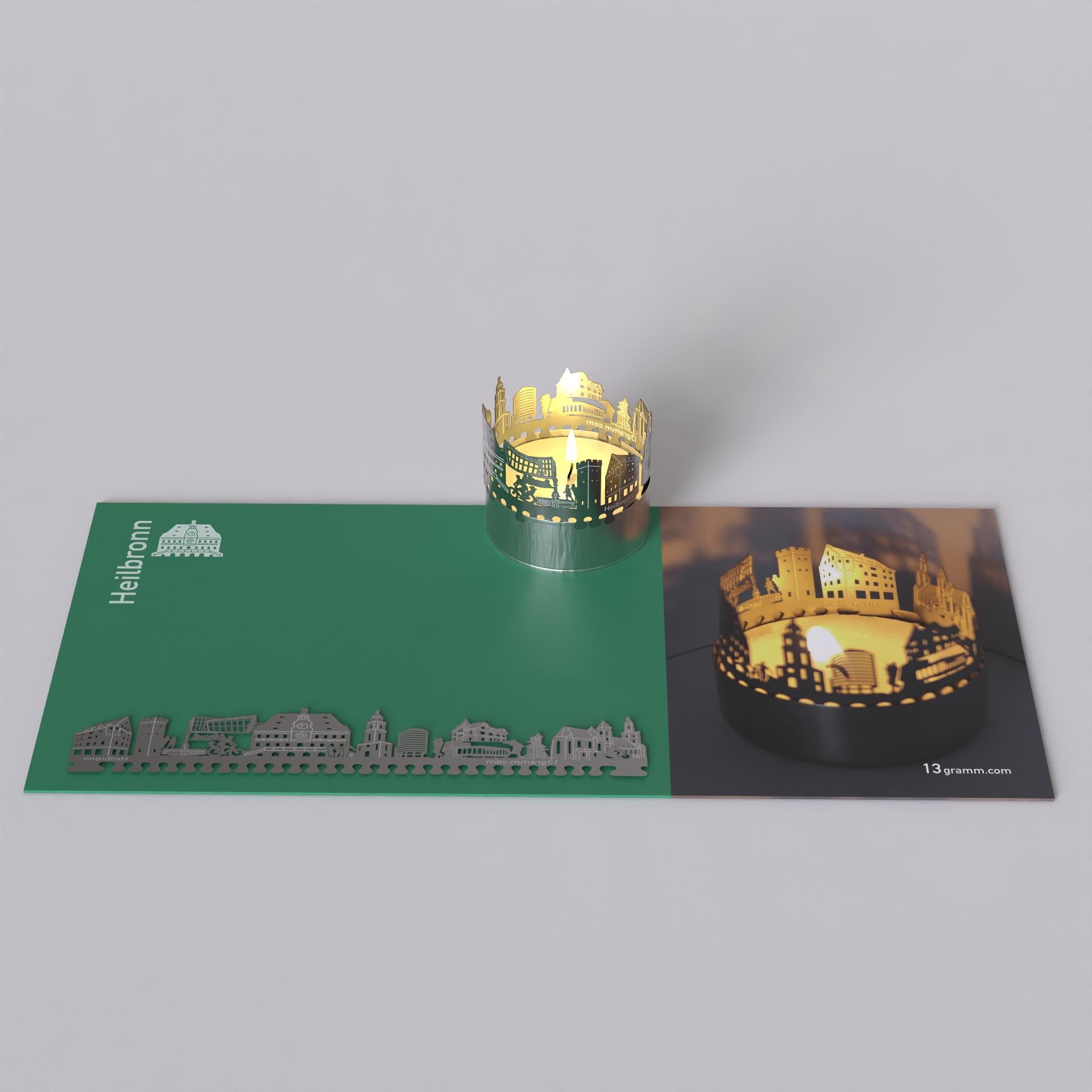 279_Postkarte_Schattenspiel_Heilbronn_Souvenir_Teelicht-Windlicht_Geschenk_Kerze_Skyline_Stimmungslicht_City-Light_Touristenmagnet_Heilbronner-Rathaus