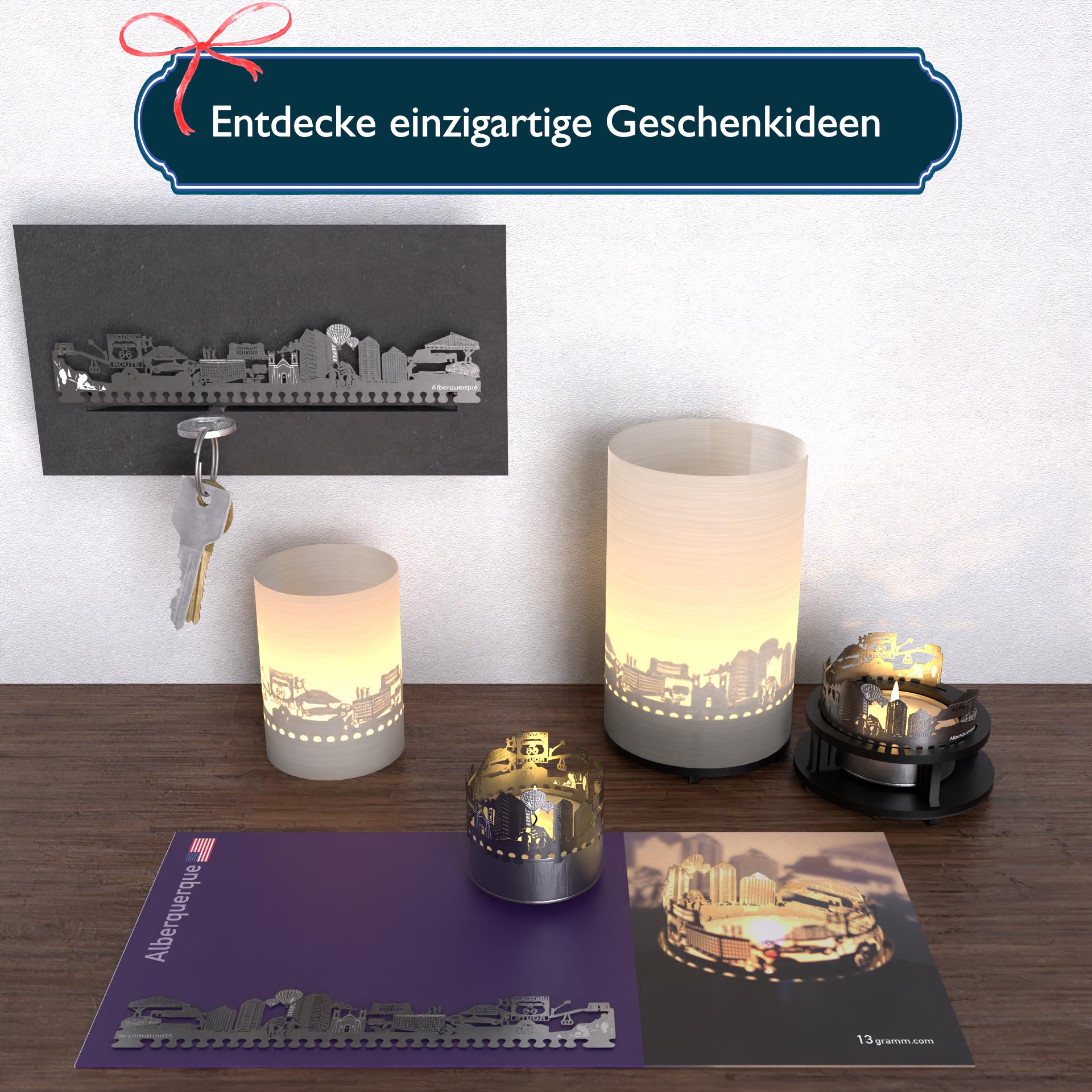 343_Albuquerque_Albuquerque-Motivkerze_Teelicht-Windlicht_Postkarte_Skyline_Sehenswuerdigkeiten_Albuquerque-Motive_Geschenk_Urlaub_Mitbringsel_Souvenir_1
