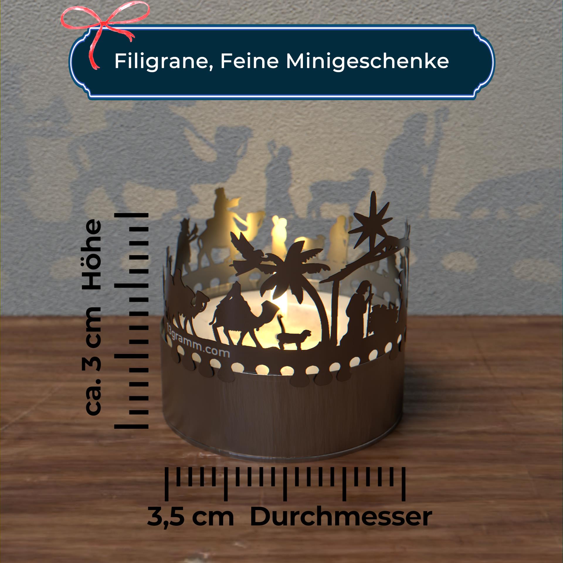 4_Kerze_Krippe-Orient_Teelicht_Windlicht_Schattenspiel_Geschenk_Weihnachten_Jesuskind_Maria_Josef_Heilige-drei-Koenige_Kamele_Hirte_Stall_Postkarte_Deko_2