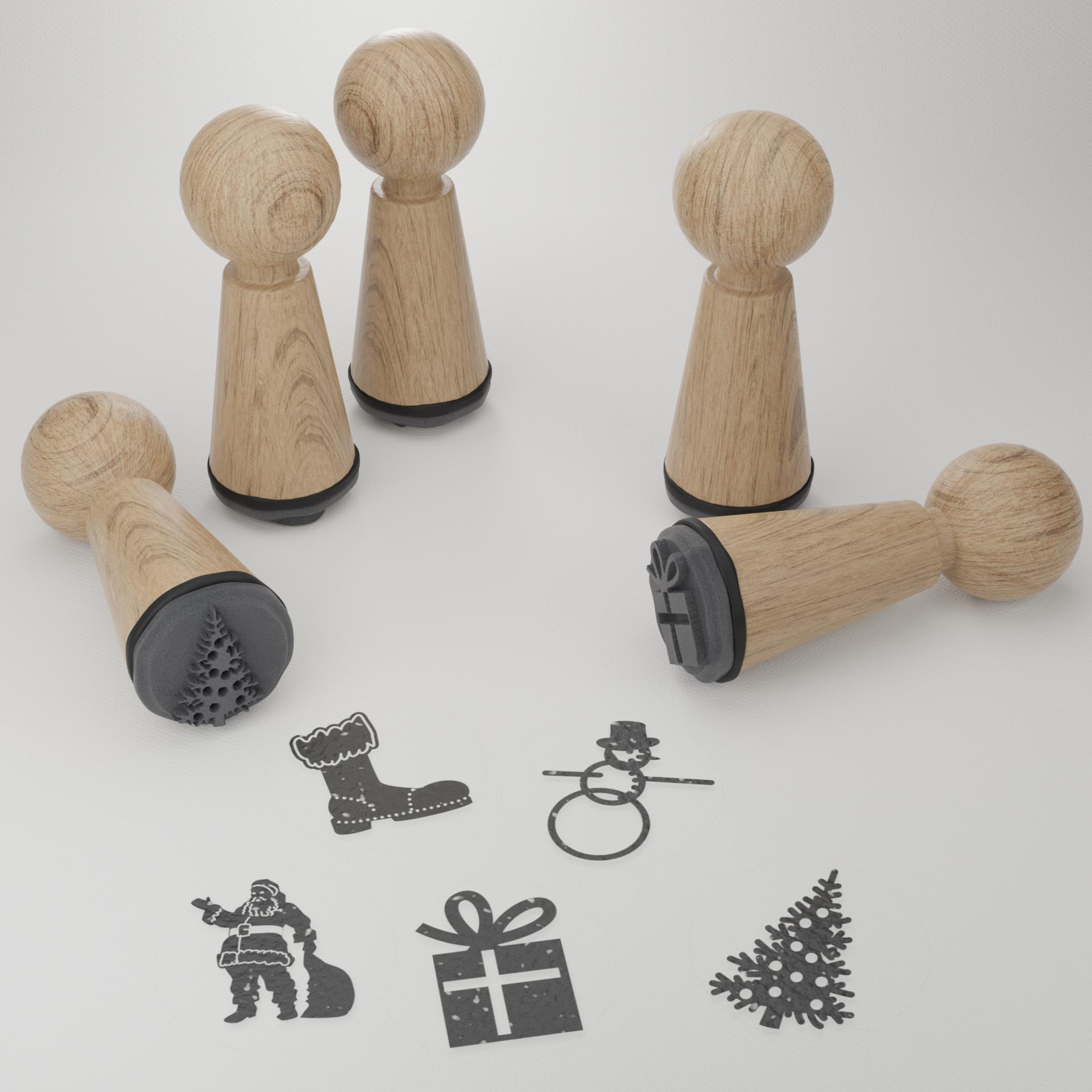 9012_Stempel_Weihnachtszeit_Weihnachtskarten_Geschenkverpackung_Basteln_Weihnachtsdeko_Advent_Nikolaus_DIY_Kreativ_Schneeflocke_Christbaum_Rentier_Schneemann
