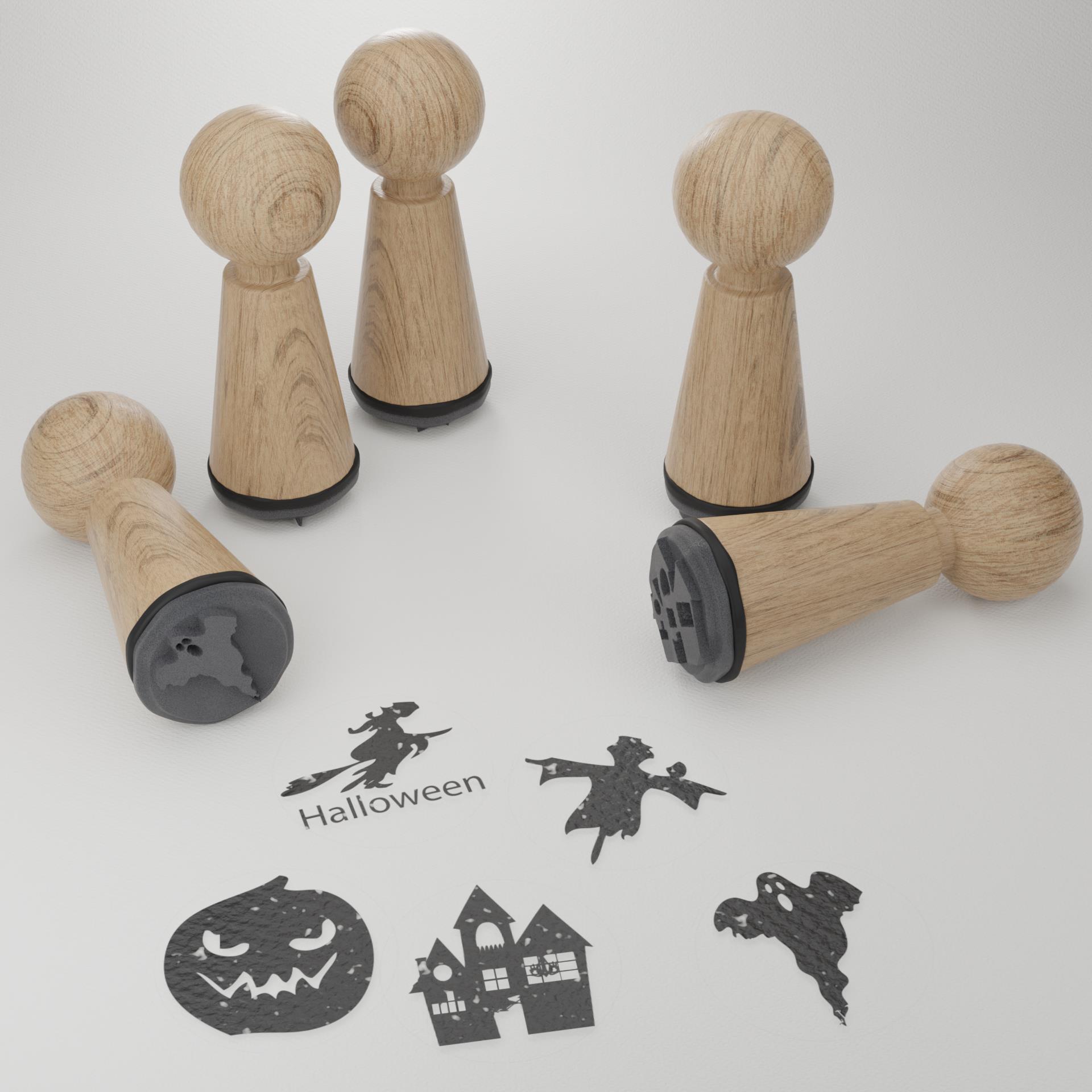 9047_Kreative-Stempel-zu-Halloween_Geschenk-fuer-Bastler_Dekoration-fuer-Halloween_Monster_Gespenster_Nachtgestalten_Skelettstempel_Partydekoration_Halloween-Masken