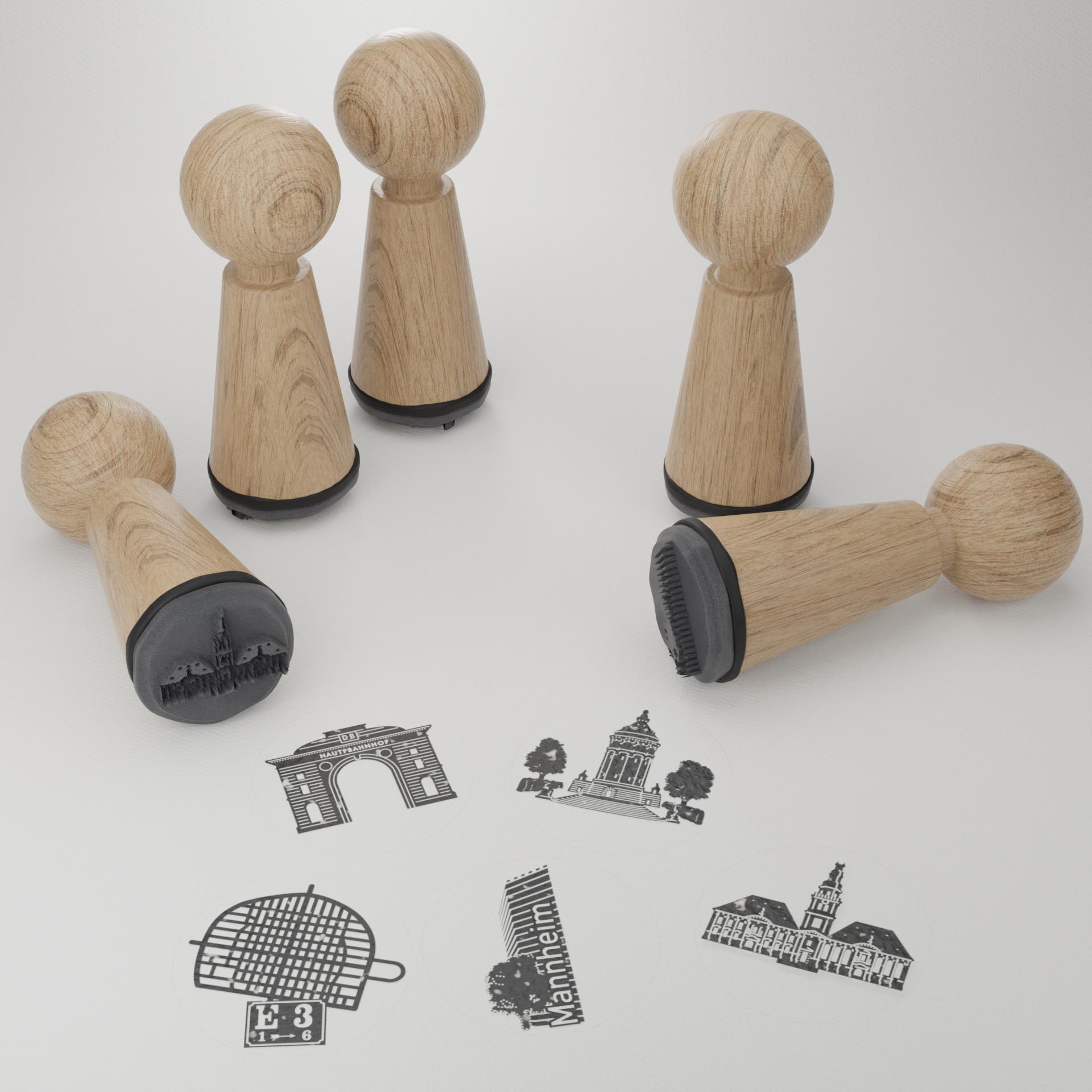 9127_Mannheim-Stempel_Do-It-Yourself_Geschenkanlaesse_Heidelberger-Schloss_Reisejournal_Tuebinger-Tor_Kekse-verzieren_Geschenkpapier_Bastelmaterial_Origami