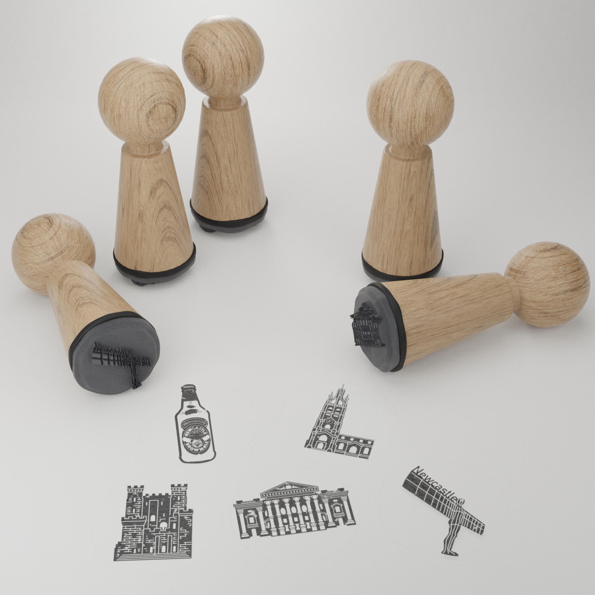 9199_Newcastle-Stempel_kreative-Projekte_Bastelbedarf_Andenken_Reisen_Einladungen_personalisiertes-Geschenk_Jubilaeum_Kunsthandwerk_Denkmaeler_Bruecken
