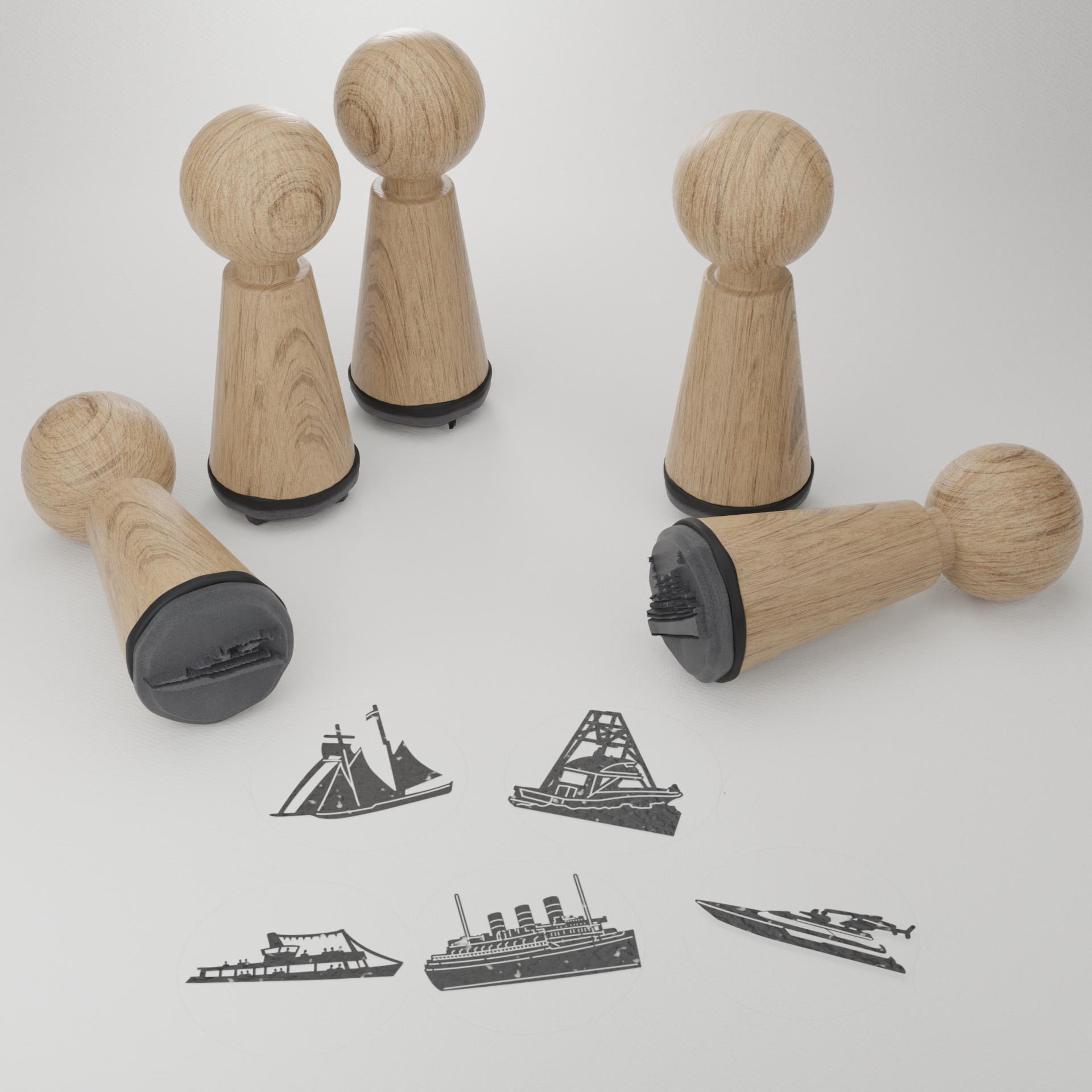 9884_Schiffe_Stempelset_Bastelbedarf_Handgemacht_Maritime-Dekoration_Segelschiffe_Nautische-Motive_Geschenkidee-fuer-Segler_Kreatives-Hobby_Scrapbooking