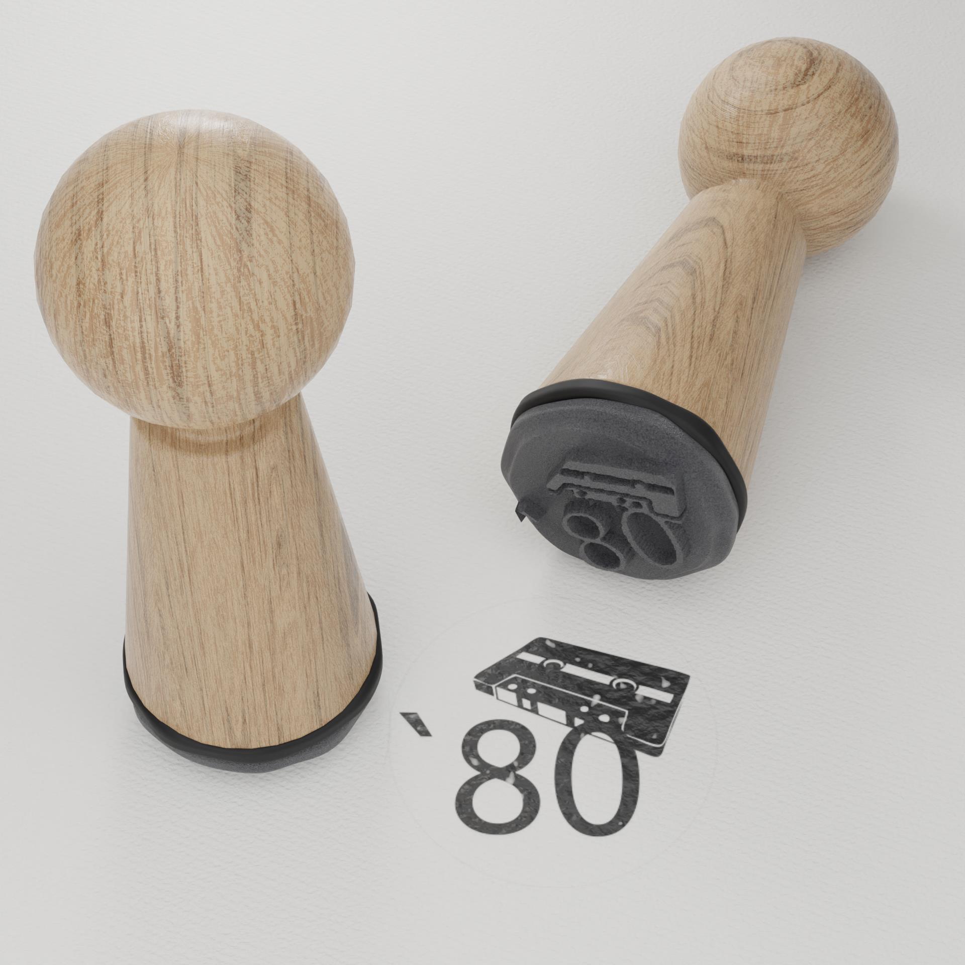 9887_80er-Stempel_Retro_Vintage_Bastelset_Kreativ_Popkultur_Geschenkidee_Partydeko_DIY-Projekt_Nostalgie_Musik_Mode_Retro-Design_Kindheitserinnerungen